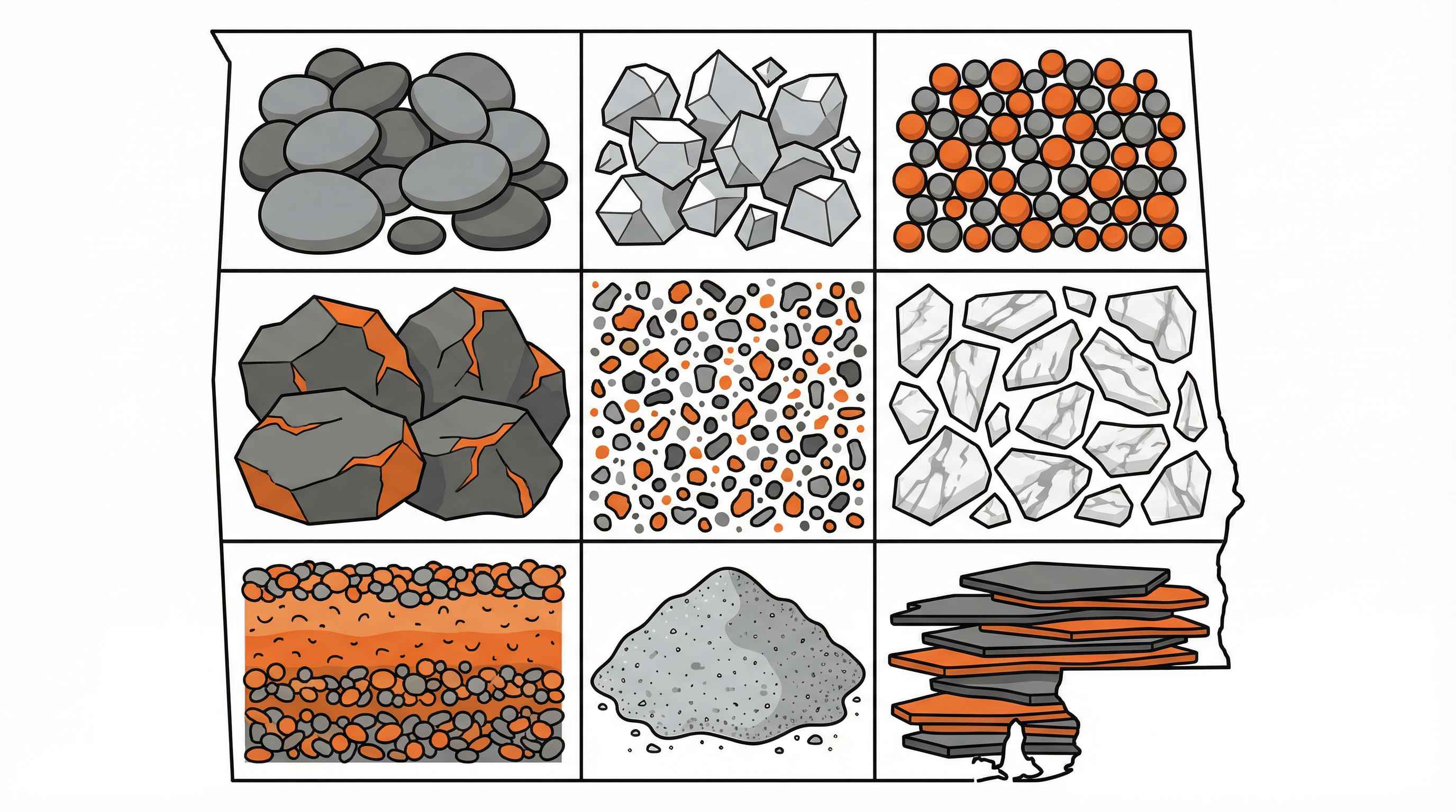 Your Complete Guide to Alabama Rocks and Gravel Types, Uses, and Where to Find Them