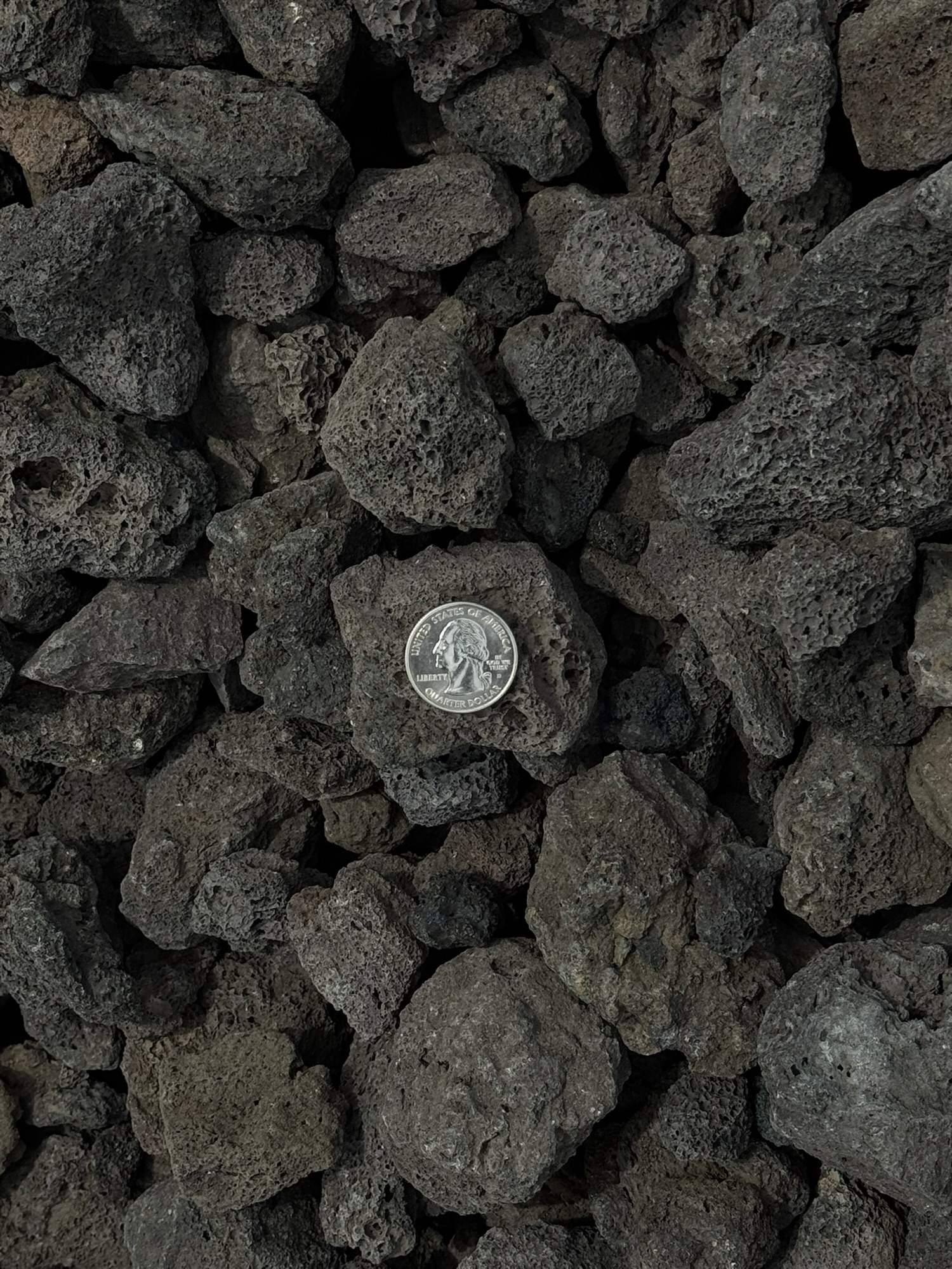 Black Lava Rock
