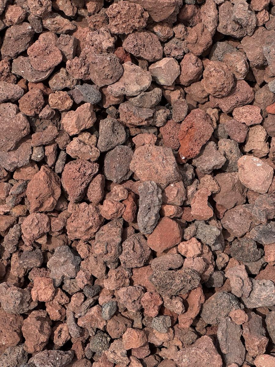 Red Lava Rock