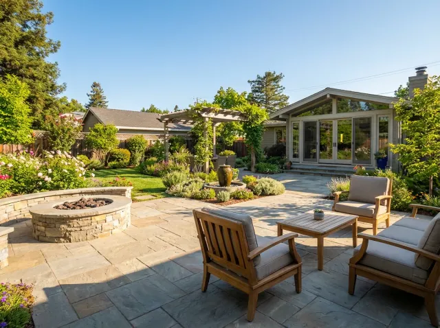 Backyard Patio
