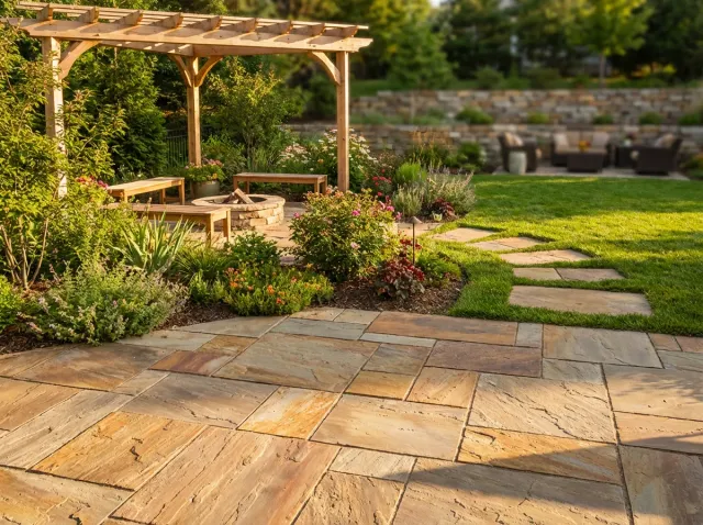 Flagstone Patio
