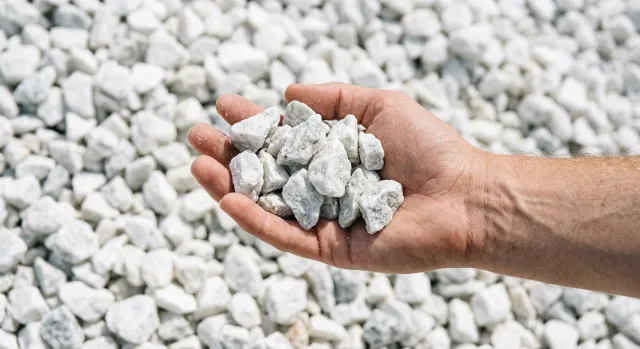 White Marble Chips