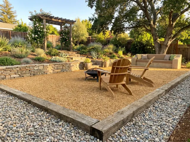 Gravel Patio