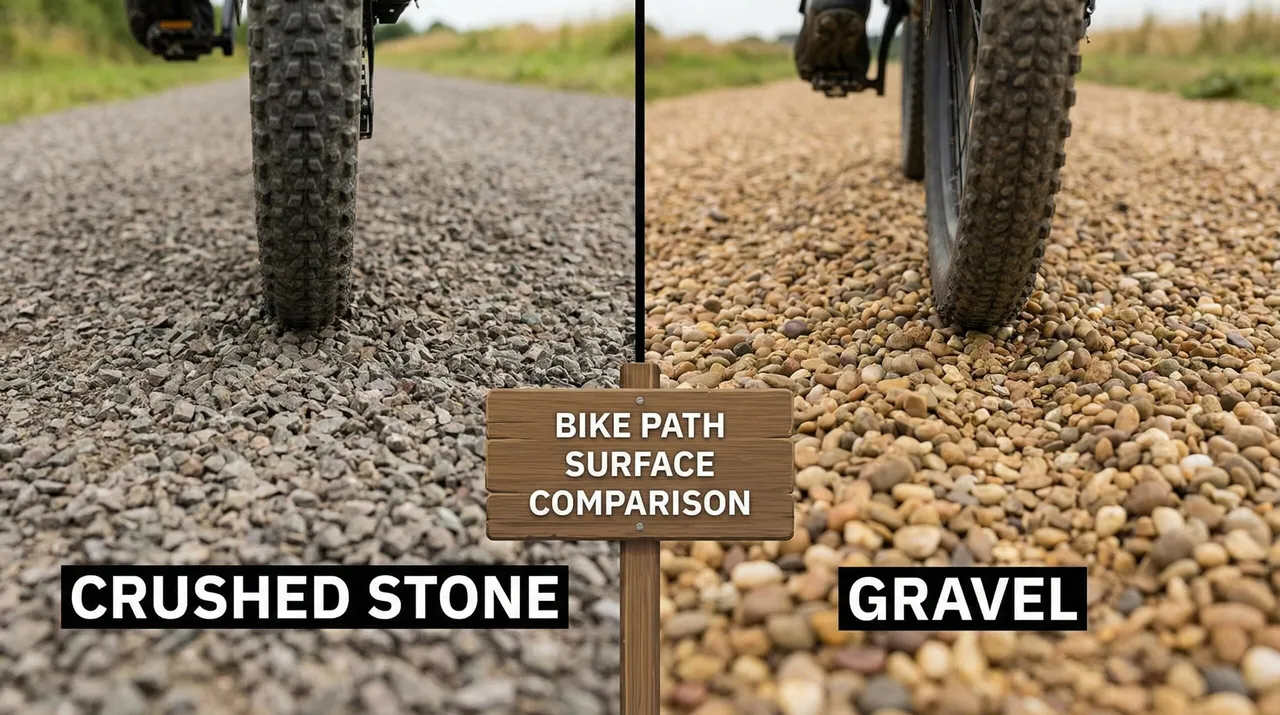 Crushed Stone vs Gravel for Bike Paths  Complete Surface Comparison Guide