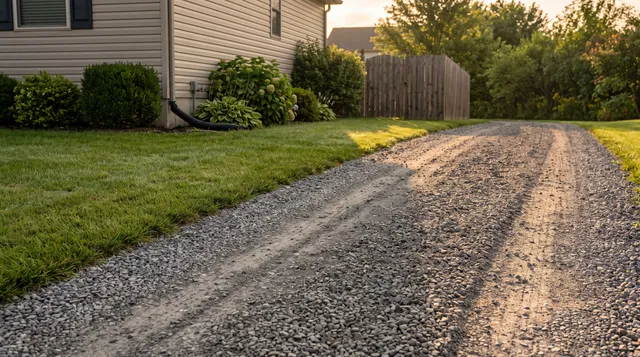 How to Stabilize Gravel With Cement for Driveways and Patios
