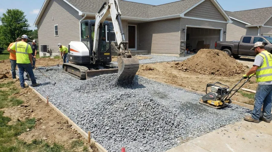 Class 3 Crushed Rock Driveway Installation