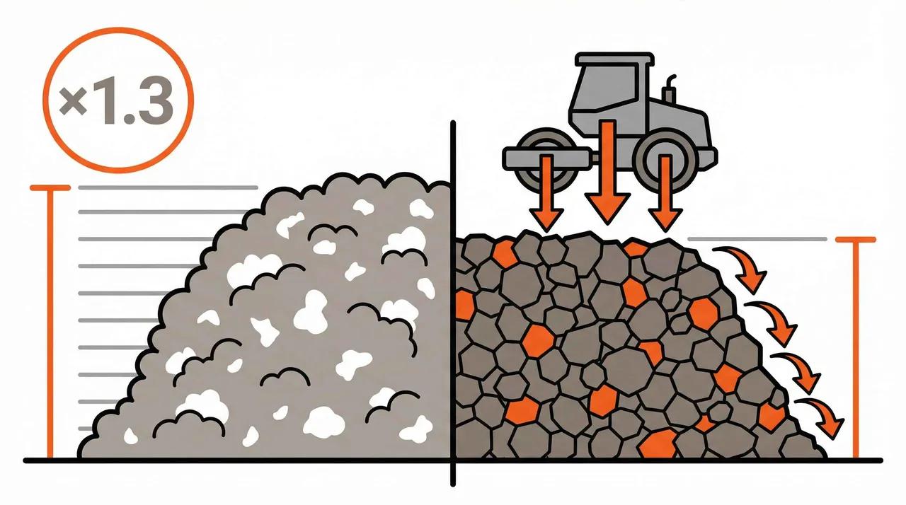 Fill Dirt Calculator with Compaction Factor 2025