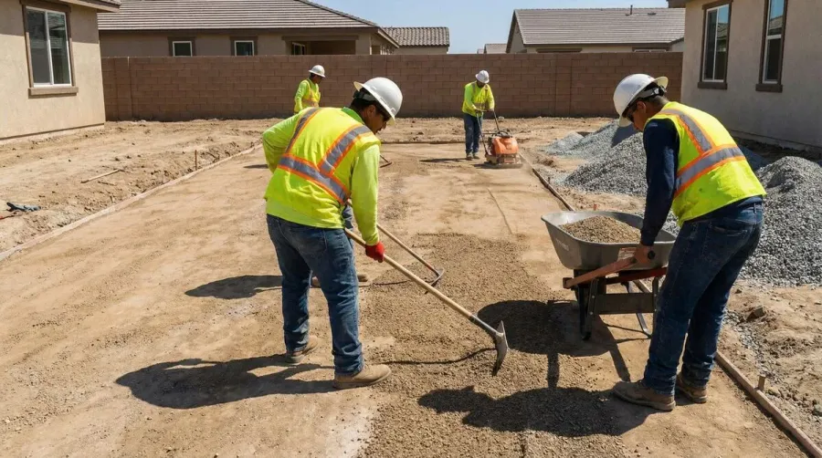 Stabilized decomposed granite installation process