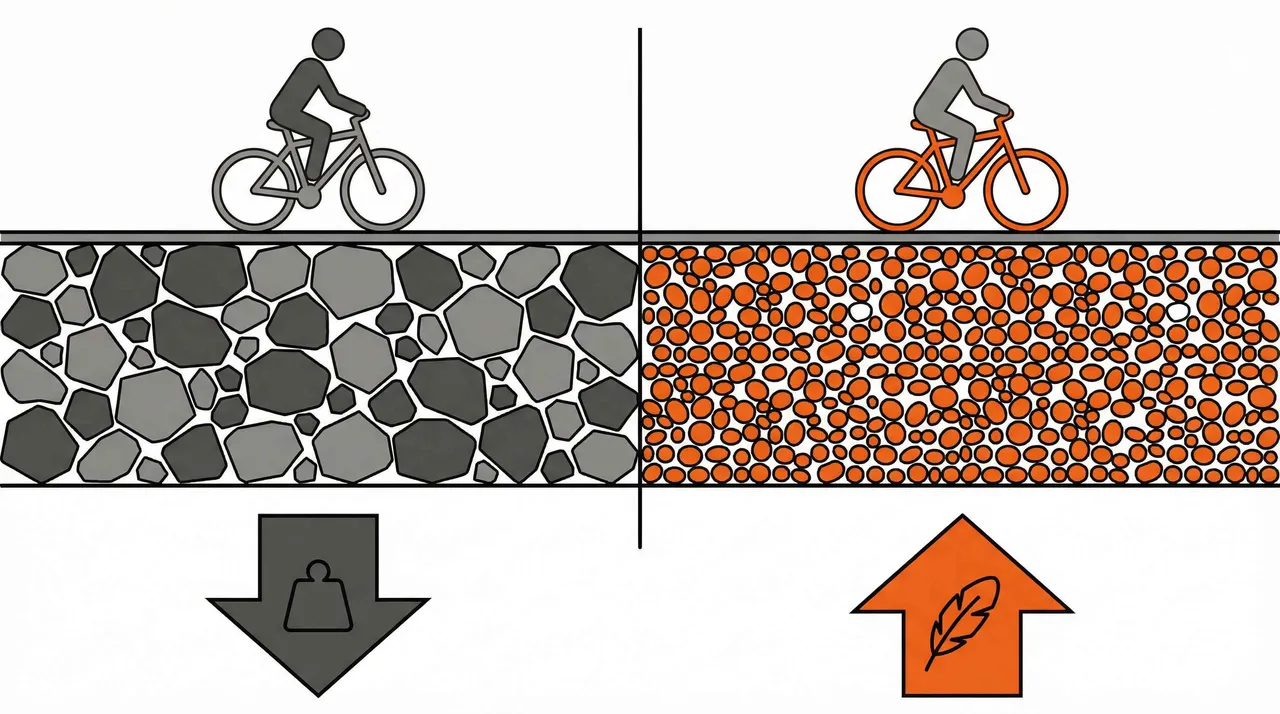 Lightweight Gravel for Bike Paths The Superior Alternative to Traditional Gravel