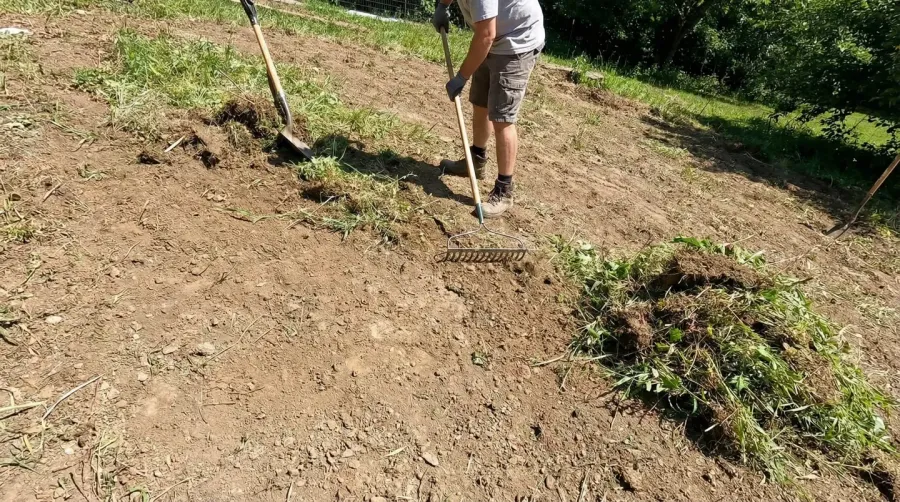 Gravel installation steps for erosion control