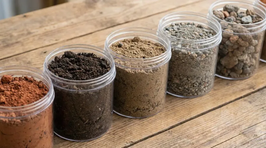 Different fill dirt types comparison