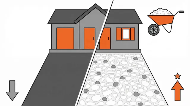 Colored Gravel for Driveways Transform Your Home's Curb Appeal