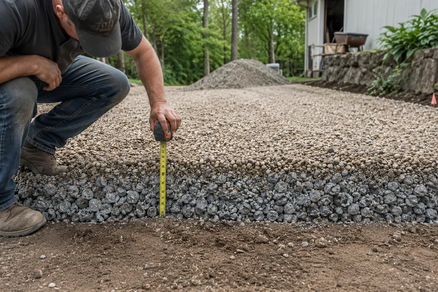 How Deep Should Driveway Gravel Be? (The Right Answer)