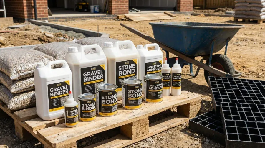 Different types of gravel adhesives comparison