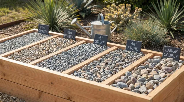 Best Crushed Stone Size for Garden Beds  Complete Guide to Choosing the Right Size