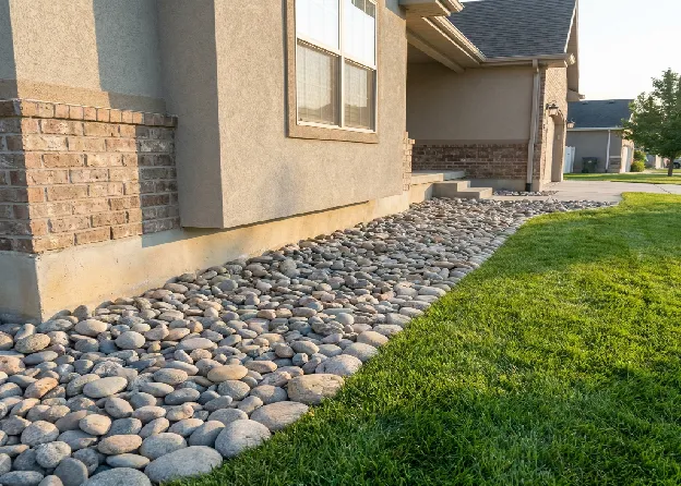 River Rock Around House Foundation (Benefits and Uses)