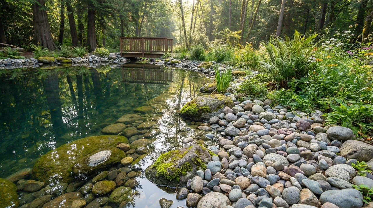 River Rock Calculator for Pond Borders  How Much Do You Need?