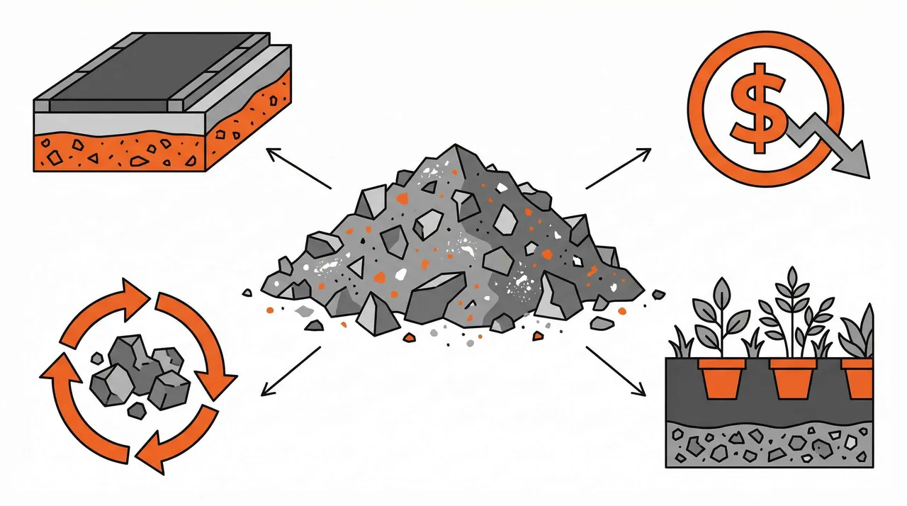 Crushed Concrete Weight Per Yard – Complete Guide for 2026