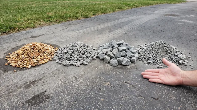 Gravel Sizes Chart With Pictures for Driveways and Landscaping