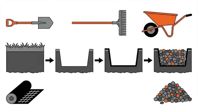 How to lay gravel on soil step by step guide