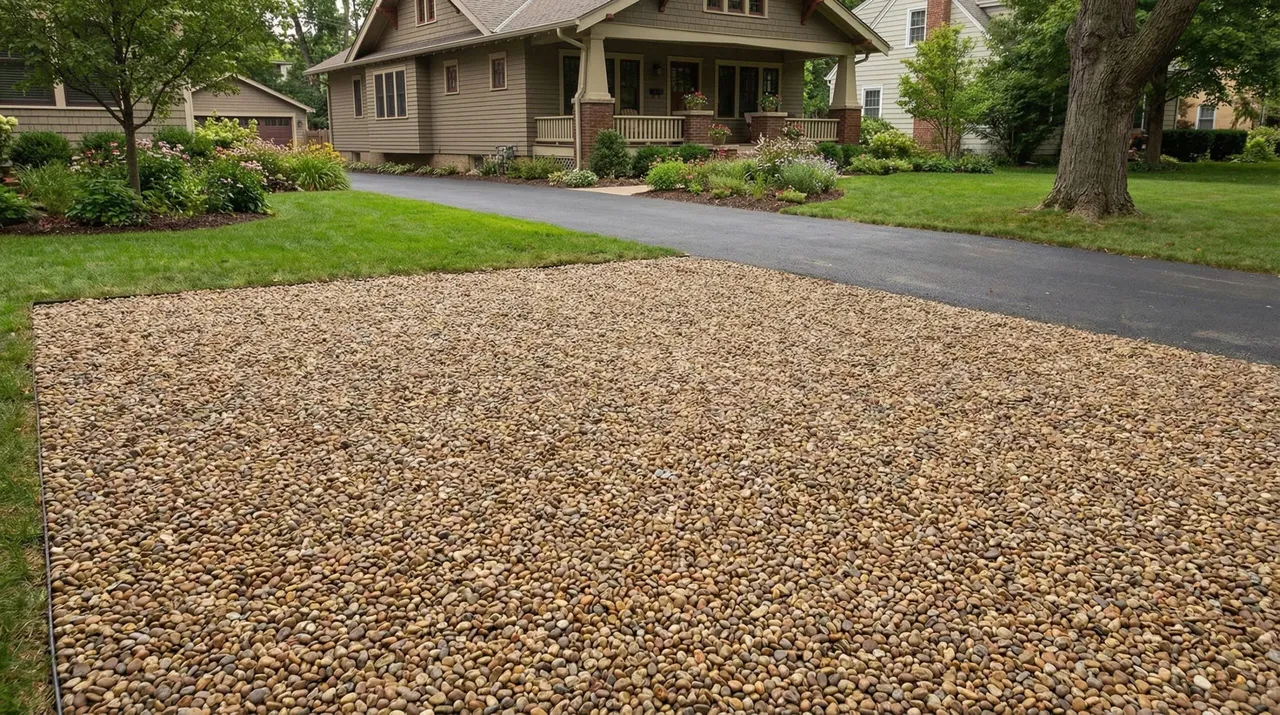 How to maintain a pea gravel parking pad for lasting durability