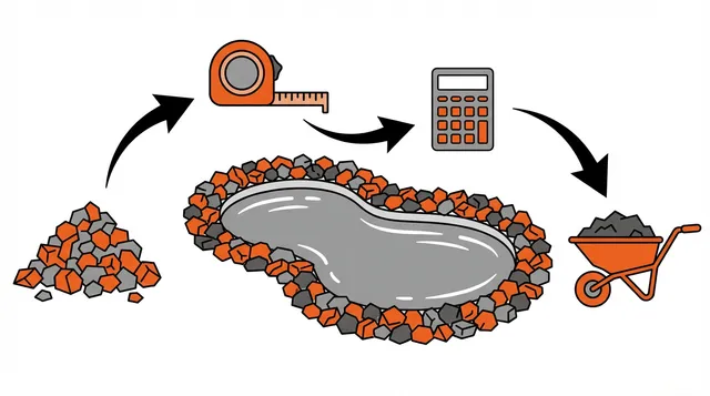 How Much Crushed Concrete Do You Need for Your Pond Border?
