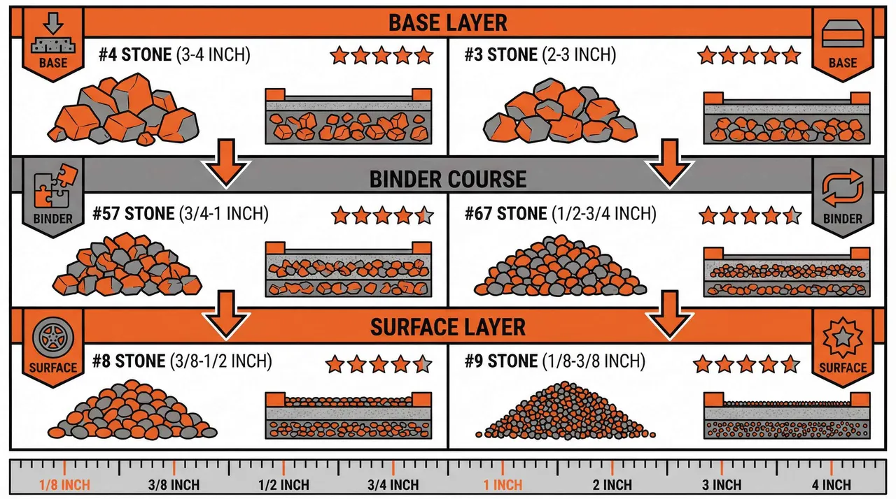 Best Gravel Size for Driveway: Complete 2025 Guide