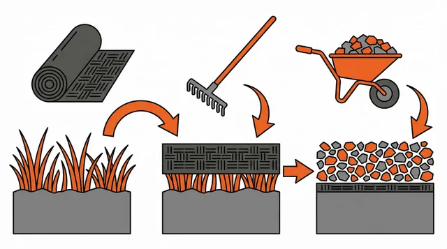 How to Put Gravel Over Grass Without Removing It