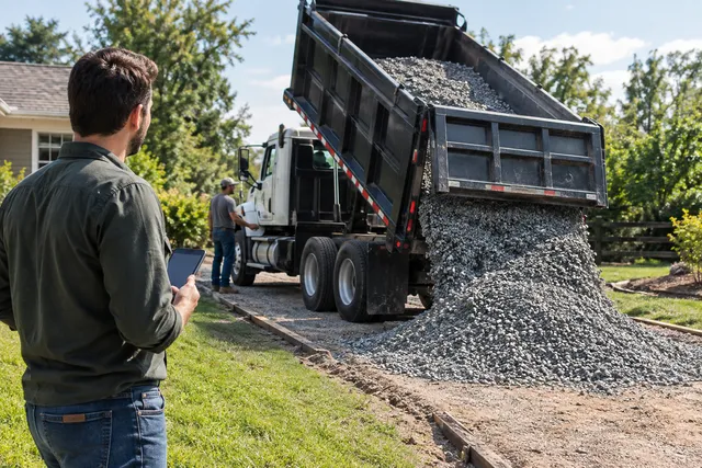 Gravel Delivery Scheduling: Dates, Windows & Lead Times