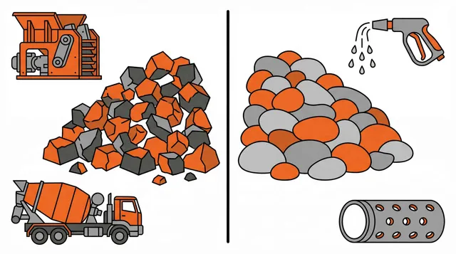 Crushed Gravel vs Washed Gravel  Complete Guide to Choosing the Right Type for Your Project