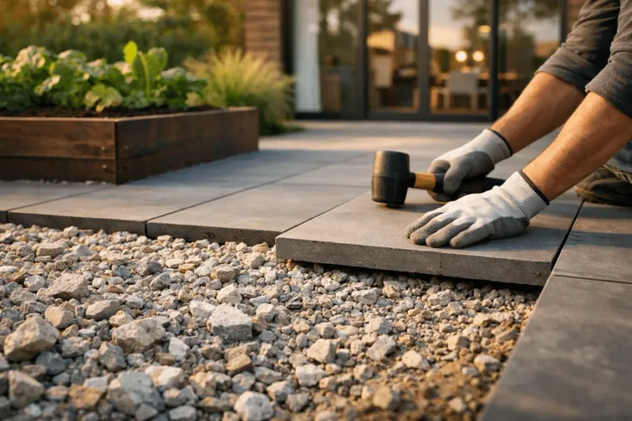 The process of using RCA on a landscaping project
