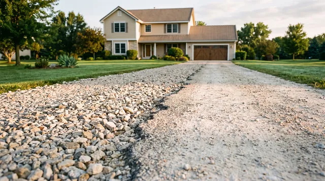 Caliche Road Base vs Crushed Concrete for Driveways