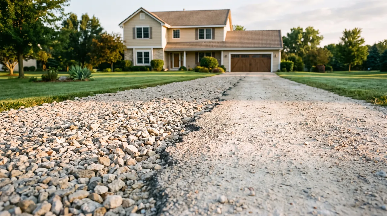 Caliche Road Base vs Crushed Concrete for Driveways