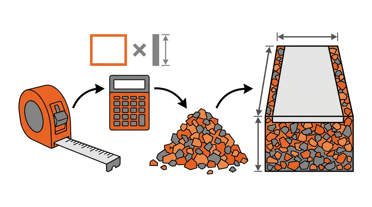 How Much Crushed Concrete Do I Need for a Walkway Calculator Guide