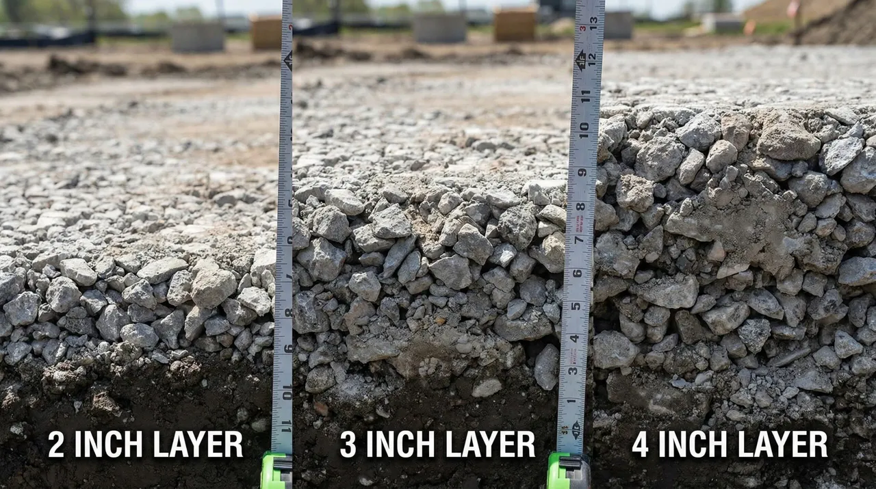 How Much Does a Yard of Crushed Concrete Cover