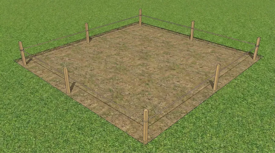 Limestone pad installation steps sequence