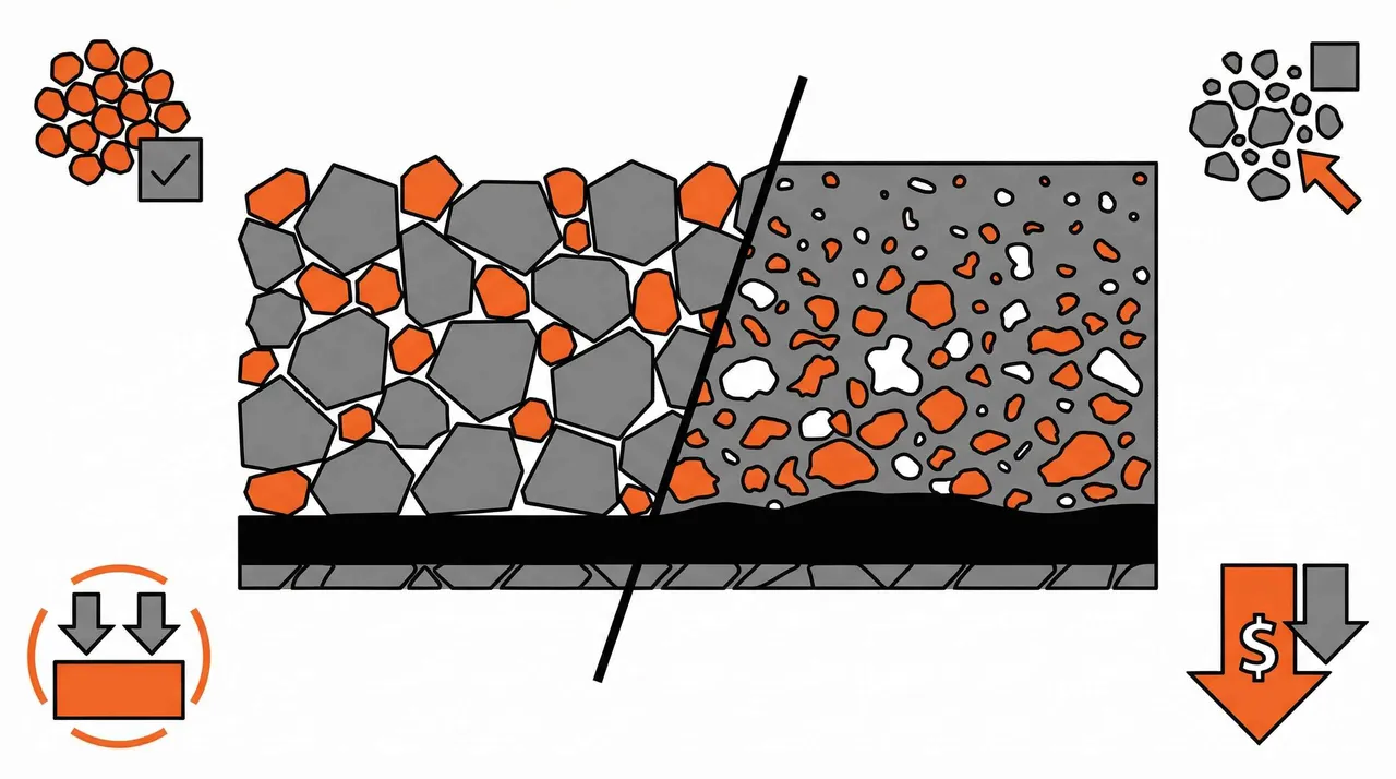 Crushed Concrete vs Concrete Washout for Driveways 2025