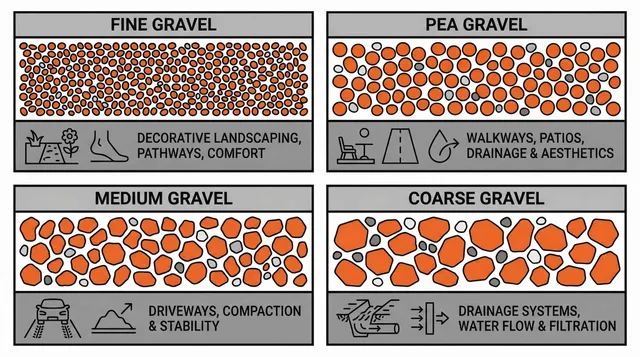 Gravel Size Chart and Guide: How to Choose the Right Gravel for Any Project