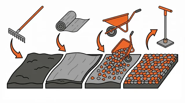 How to Spread Gravel for Driveways and Pathways
