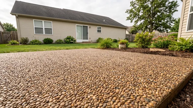 Can You Stain Exposed Aggregate Concrete