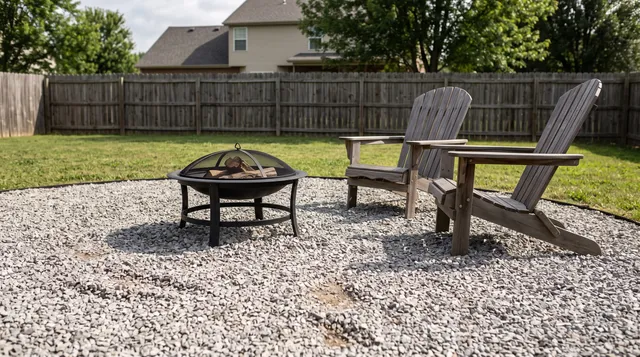 Gravel Fire Pit Area (What to Put Around the Pit)