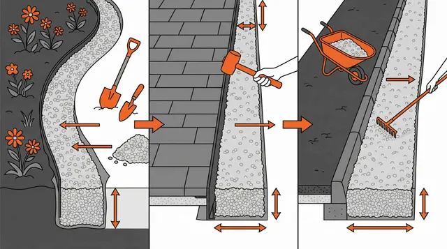 Pea Gravel Edging Ideas and Installation Guide for Flower Beds, Patios, and Driveways