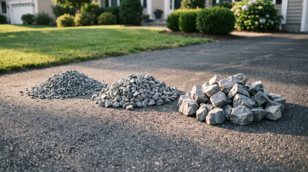 Rock Sizes Chart for Landscaping and Construction