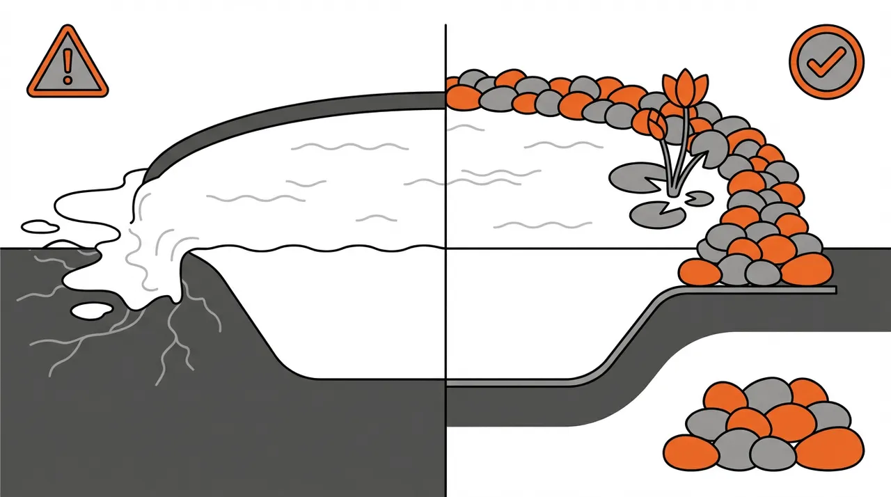 Can Gravel Be Used for Edging Water Features
