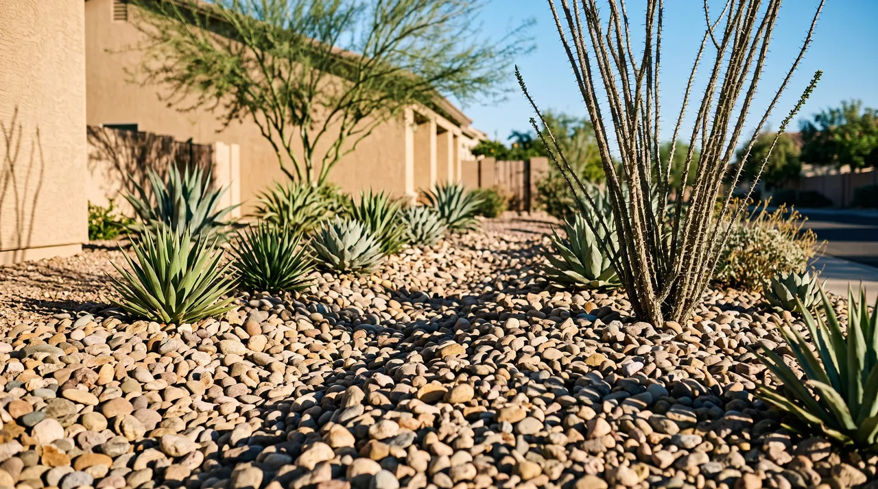 Using Landscape Gravel to Enhance Your Phoenix Garden