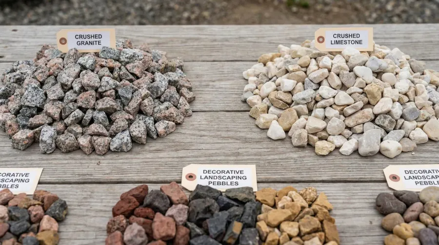 Different Types Crushed Stone Comparison