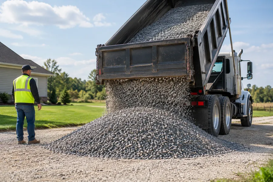 Gravel for Sale: Bulk Delivery by the Ton