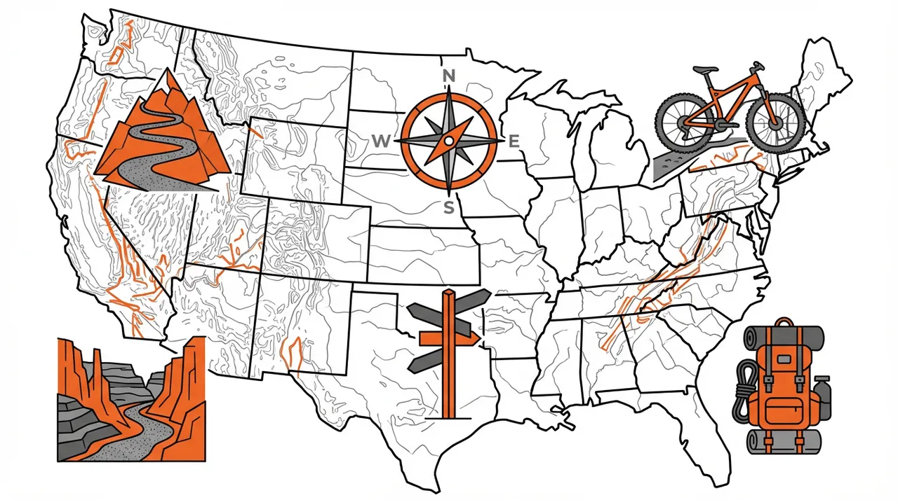 Best Gravel Places for Adventure Travel 2026  Top Routes Nationwide