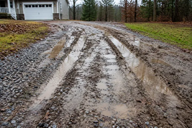 How to Fix a Muddy Driveway (What Actually Works)