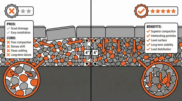 Can You Use Pea Gravel for Paver Base? Pros, Cons and Better Alternatives